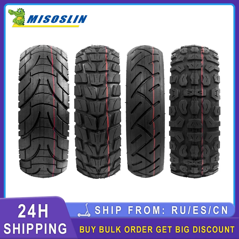 10 Inch 80/65-6 10X3Off Road City Road Tire for Speedual Grace 10 Zero 10X Kugoo M4 Pro Electric Scooter Tyre 10x2.50 Inner Tube