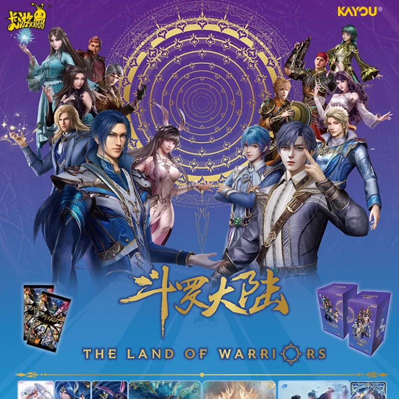 

Подлинные в наличии коллекционные карты Animation KAYOU Douluo Continent Series Eternal Edition Vol. 1, высококачественный подарок на день рождения для девочки