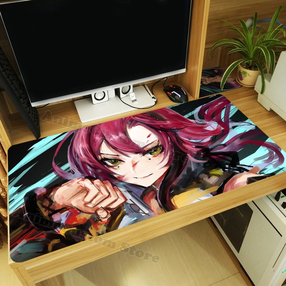 Anime Shikanoin Heizou Large Mouse Pad Mice Mat Keyboard Mat Otaku Cosplay Thicken Gaming Playmat Gift