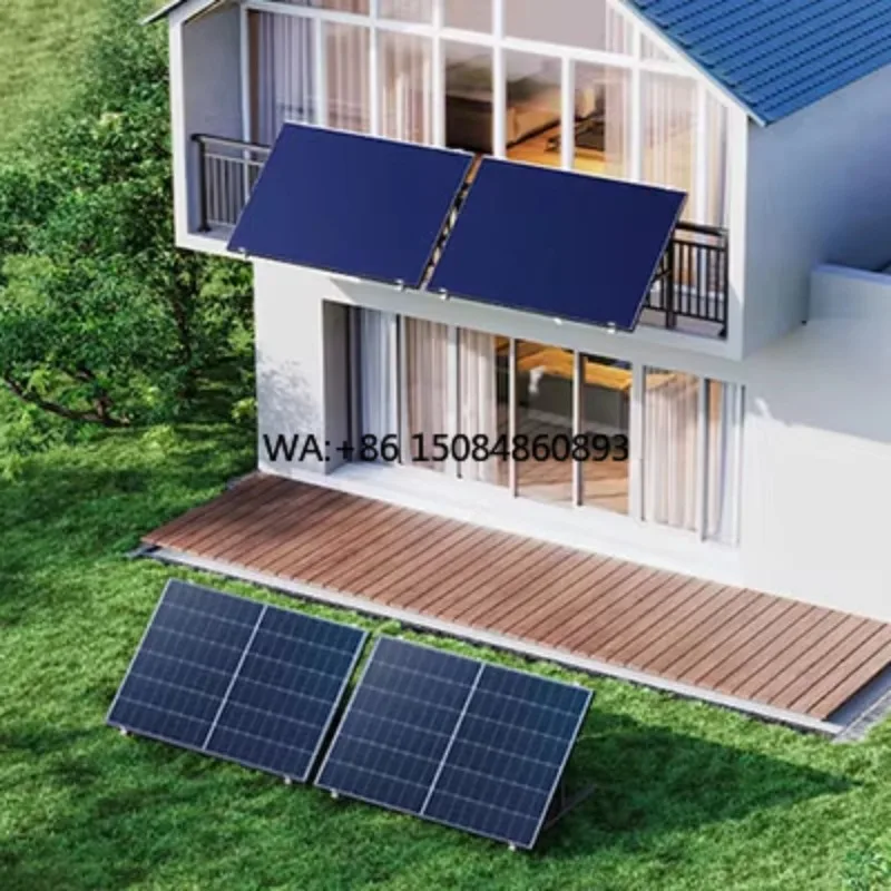 Solar-powered balcony generation600w 800w 1200W Balkonkraftwerk On Grid Off Grid Balcony Solar Kit Plug and Play