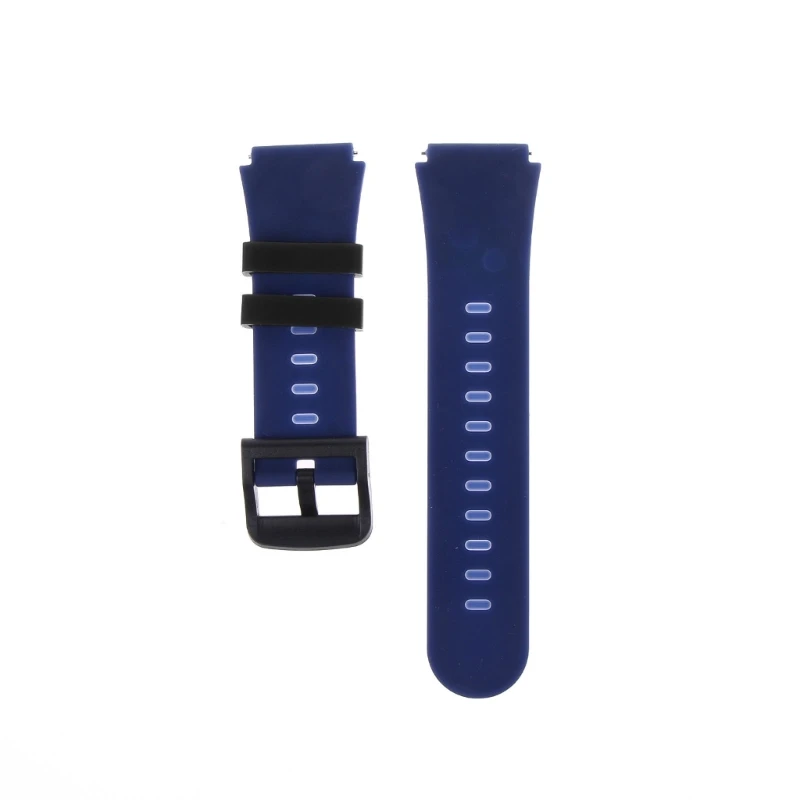 Dual-color Sport Watch Band for Children Phone Watches Adjustable Wristwatch Strap 16mm/20mm Width for Active Kid 594A