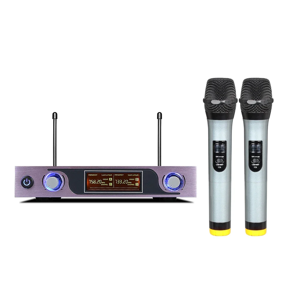 

Hot Selling Professional wireless UHF Vocal Microphone With Low Price