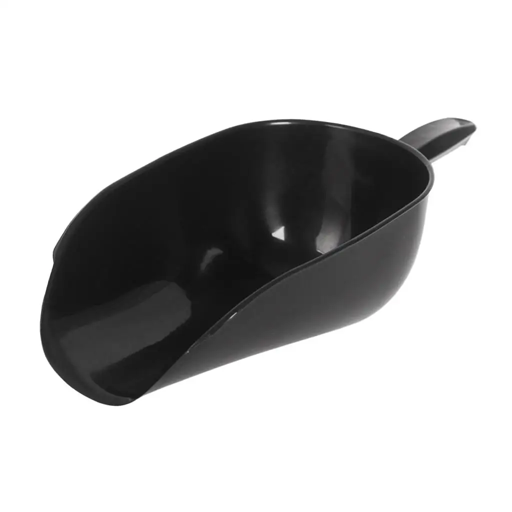 Kitchen Plastic Ice Scoop Shovel Shaped Cooking Spoon Feeder for Granola Flour Dry Goods