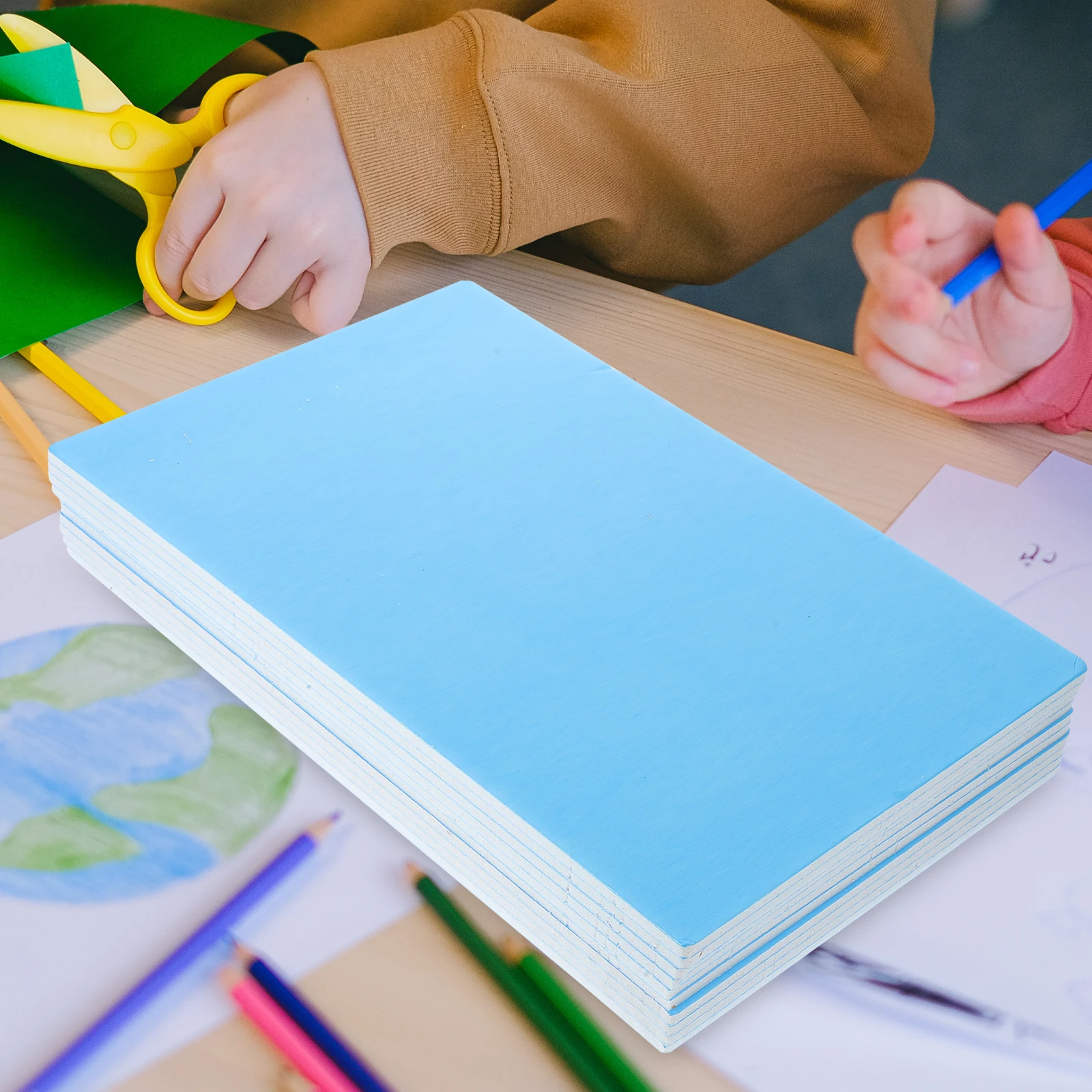 

10pcs Large Blank Boards For Projects Poster Board Craft Diy Sheets Thick Foam Board School Kindergarten Crafts Eva Foam Sheets