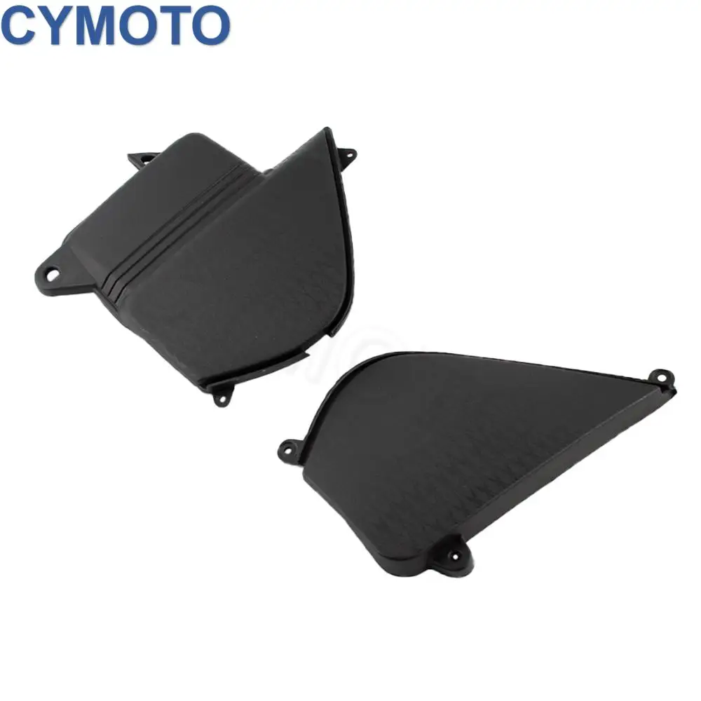 For Honda CRF230F 2015-2019 Motorcycle Battery Box Side Covers 1 Pair Black Dirt Racing Bike ABS Battery Box Side Guards