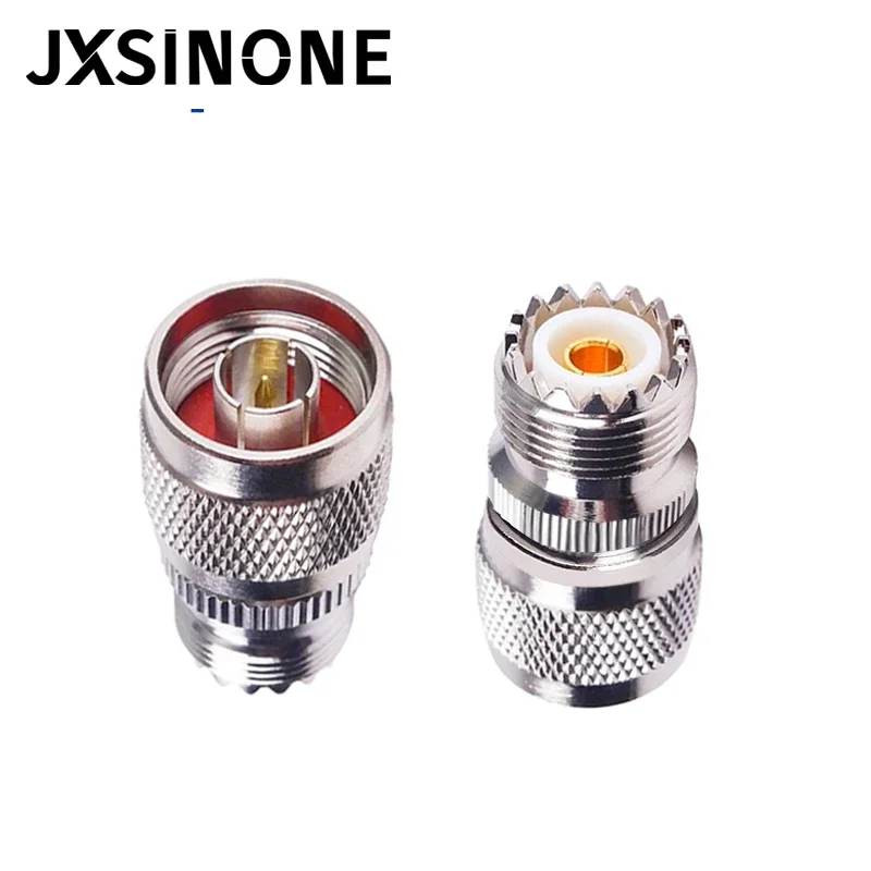 JXSINONE 1 قطعة UHF SO239 PL259 ذكر أنثى إلى N نوع ذكر موصل سالب RF محوري اقناع محول