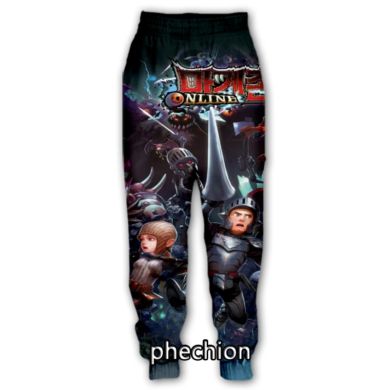 

phechion New Men/Women Ghosts 'n' Goblins 3D Printed Casual Pants Fashion Streetwear Men Loose Sporting Long Trousers F215