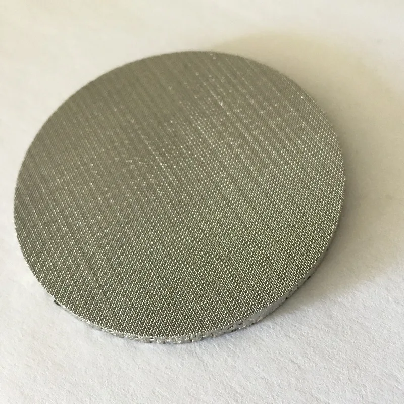 

Stainless steel multi-layer sintered mesh Gas detector explosion-proof plate 316L metal filter plate processing