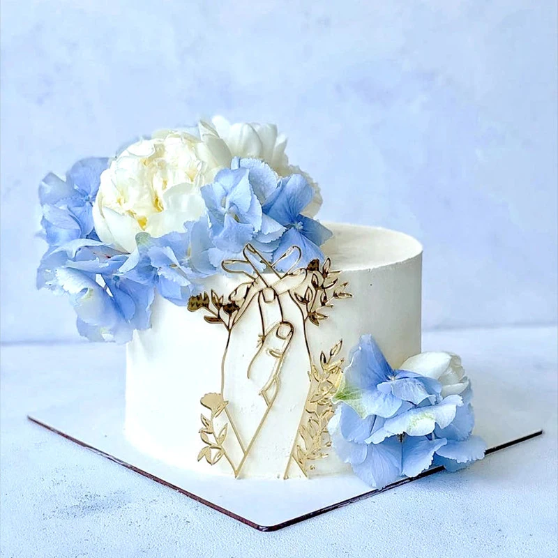 Acryl minimalist ische Kunst Dame Gesicht Kuchen Topper Mädchen alles Gute zum Geburtstag Kuchen Dekoration Hochzeits torte Topper Party liefert