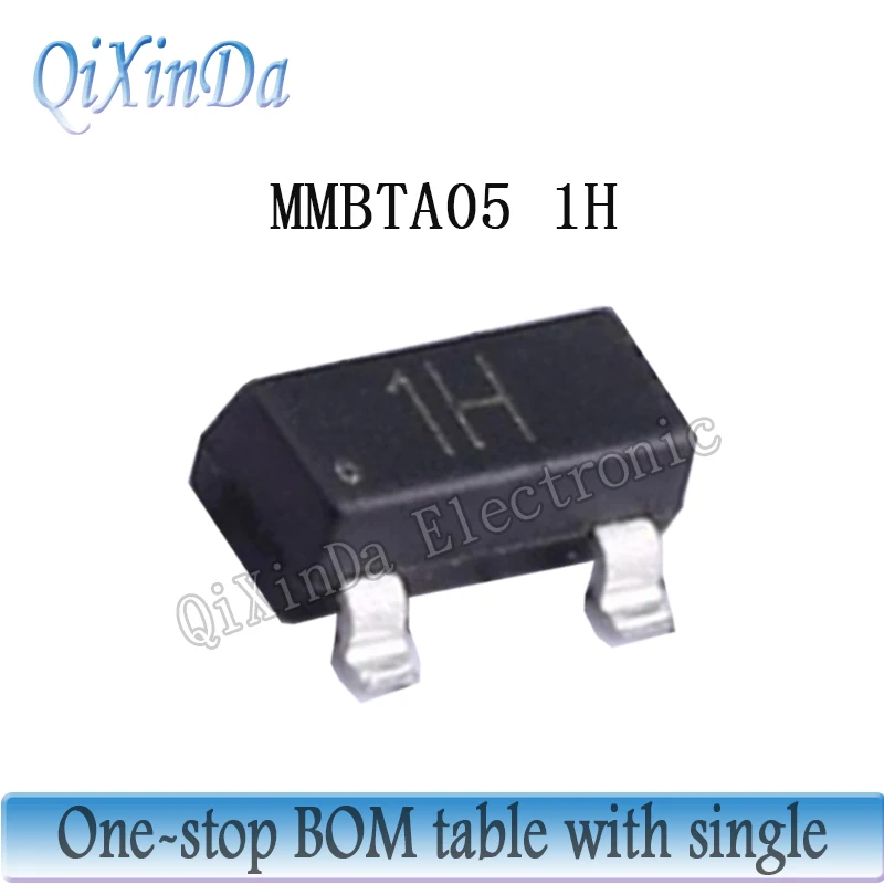 100PCS MMBTA05 1H MMBTA06 1GM MMBTA55 2H MMBTA56 2GM SOT-23 SMD transistor transistor