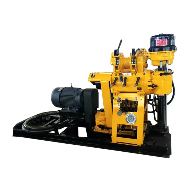 2023 Hydraulic Hard Rock Drilling Machine Mini Crawler Drill Rig Electric Drill Rig Foundation Portable Water Well Drilling Rig