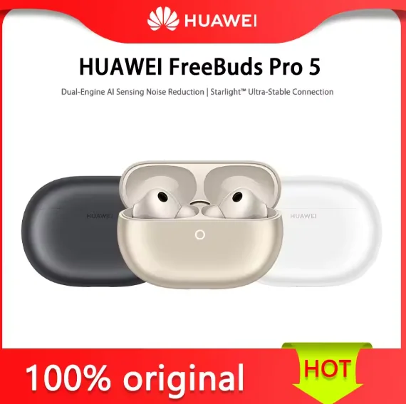 

HUAWEI FreeBuds Pro 5, китайская версия, беспроводные Bluetooth-наушники с активным шумоподавлением для звонков