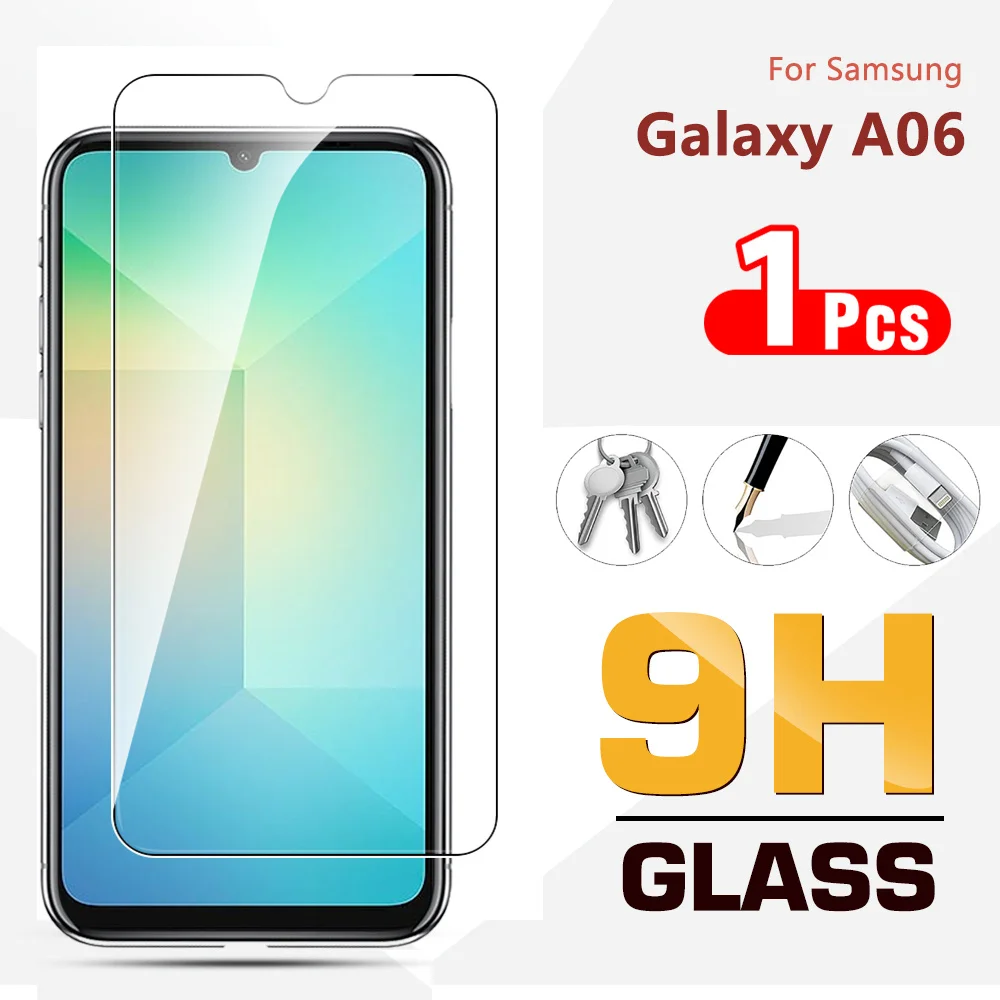 Tempered Glass For Samsung Galaxy A06 A 06 06A 6.7inch For Samsung A06 screen protector protective Film samung SamsungA06