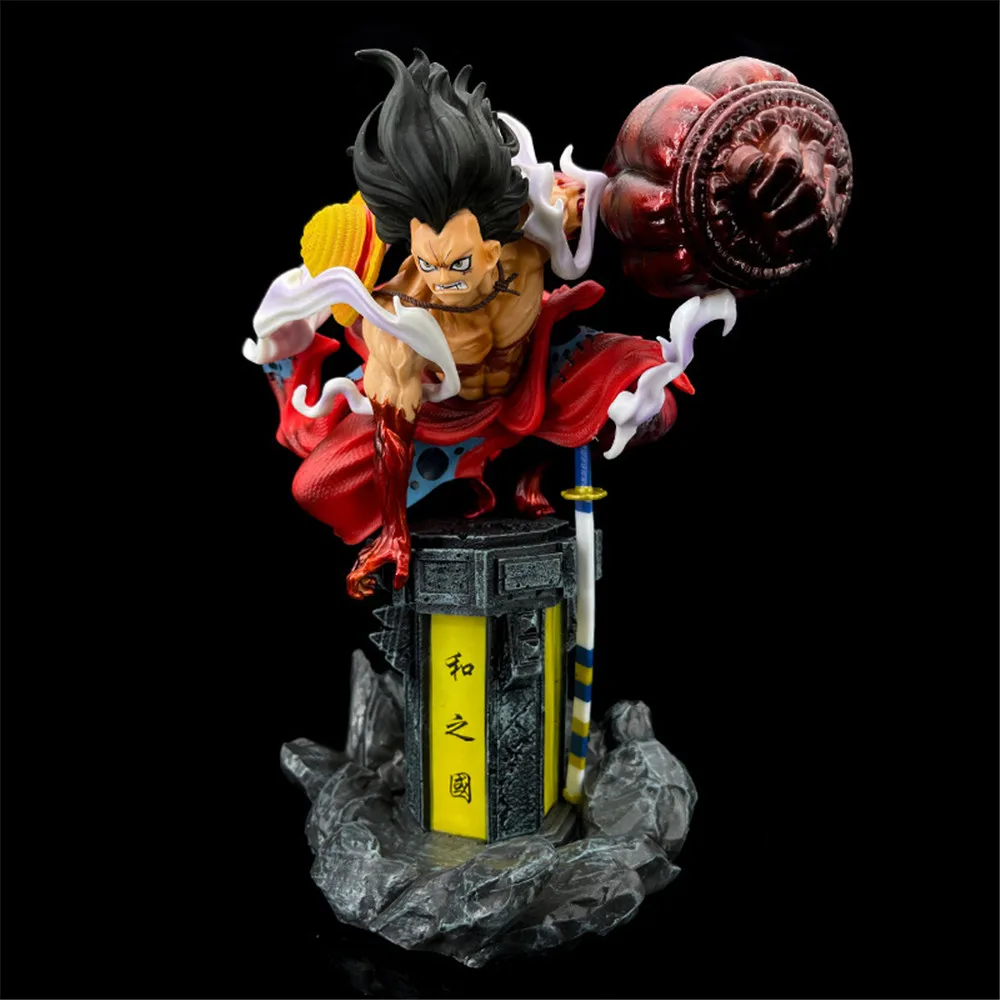 30cm Anime One Piece GK Gear 4 Luffy PVC Action Figure Collectible Model Figurine Game Statue Doll Toys Gifts - view 3