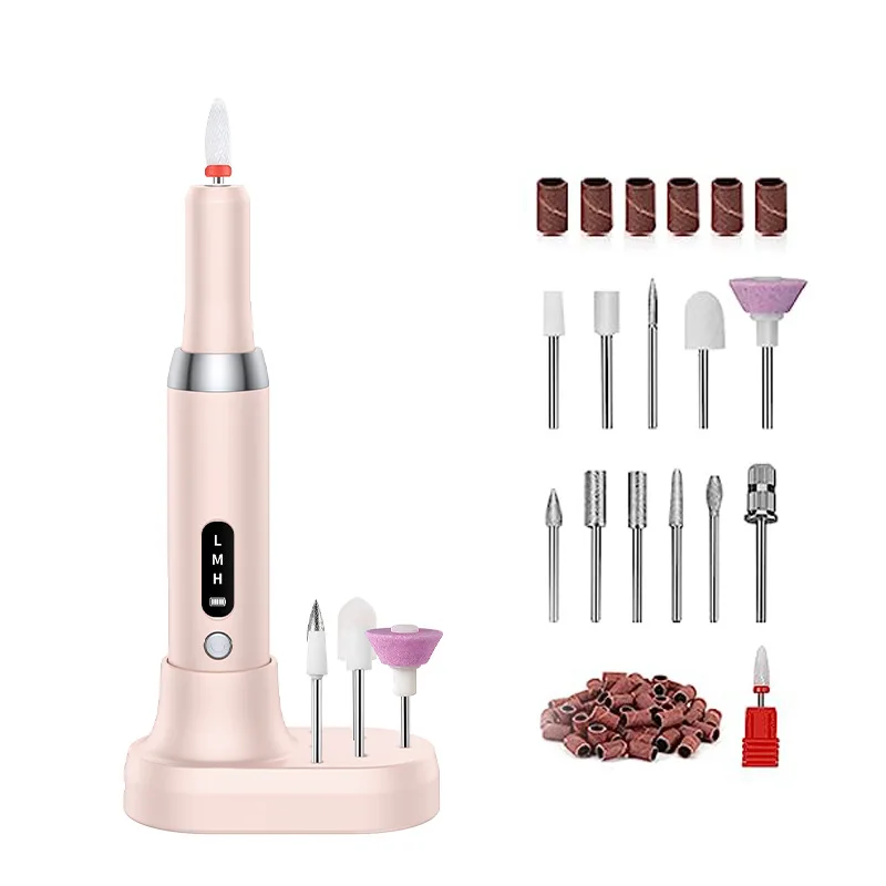 Household Electric Nail Grinder, Manicure Instrument, Portable Manicure Pen, Wireless Grinder, Small Polishing Pen