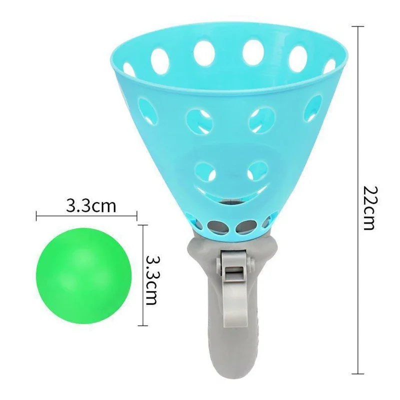 1 Set Pinball Sense Training Equipment Parent-Child Outdoor Kids Fun Ejection To Catch A Ball Launch Throwing Toy