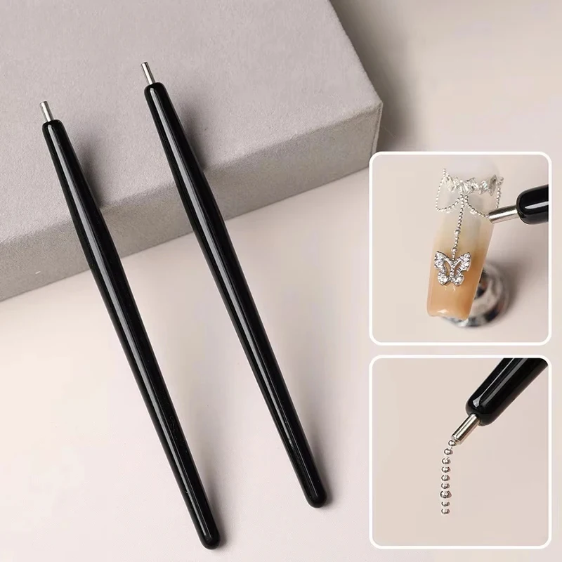 Nail Tools Suction Steel Ball Special Magnet Pen Nail Art Super Strong Iron Suction Cat Eye Nail Polish Bead Chain Tool