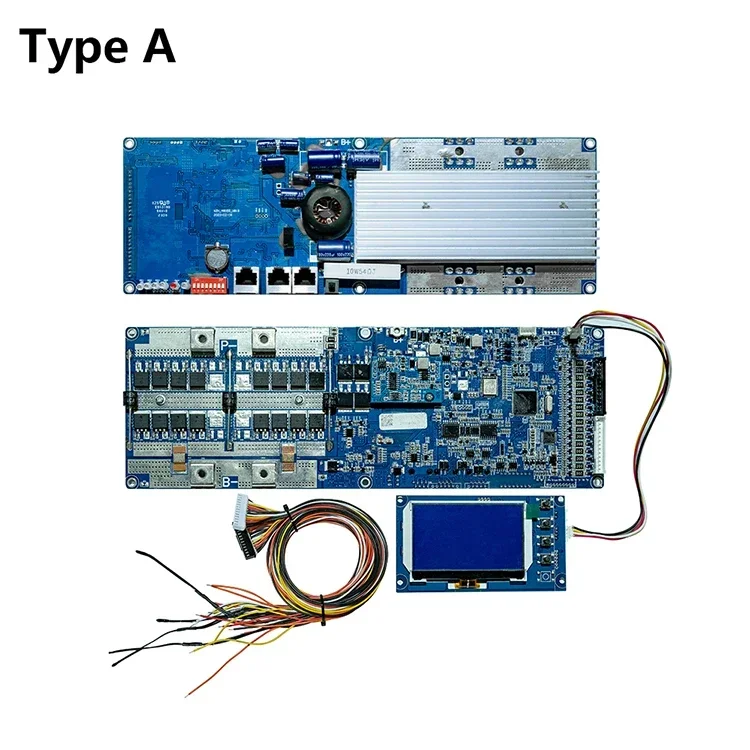 3.0 BMS 48V 100A/150A /200A 7S/8S/13S/14S/15S/16S CAN/RS485 Battery Protection Board Smart Balance BMS For Lifepo4