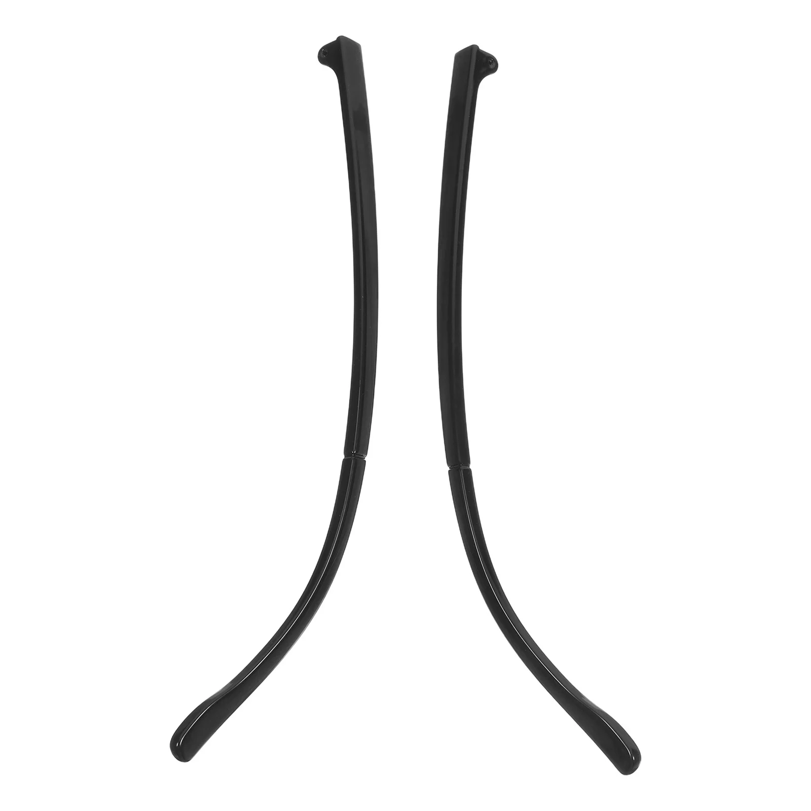 1Pair Eyeglass Accessories Replacement Arms Smooth and Serrated Teeth Design for Sunglasses Frame Temple Repair