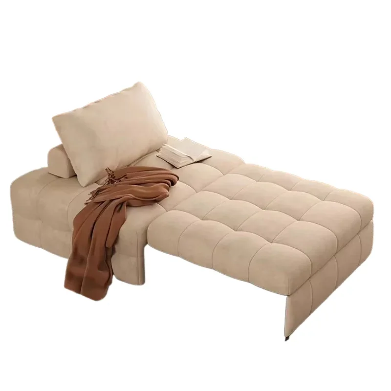 Living room bedroom sofa set furniture, multi-functional dual-purpose sofa cum bed retractable folding single sofa bed recliner