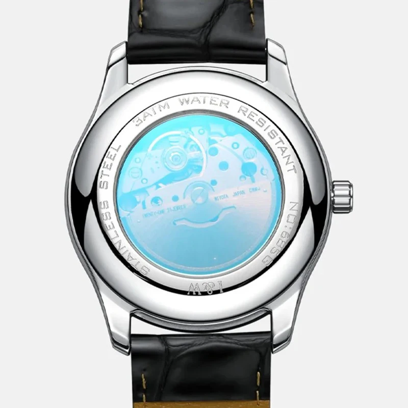 IW Top Brand Luxury Automatic Watch for Men Sapphire Crystal Waterproof Fashion MIYOTA Mechanical Wrist Watches Reloj Hombre