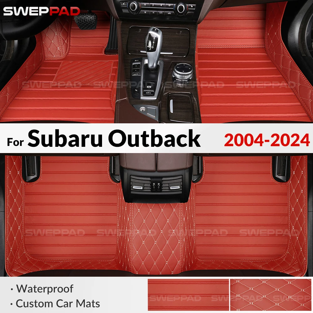 

SWEPPAD для Subaru Outback 2004-2024 23 22 21 20, автомобильные коврики на заказ, подушечки для ног, автомобильный ковер, аксессуары для интерьера