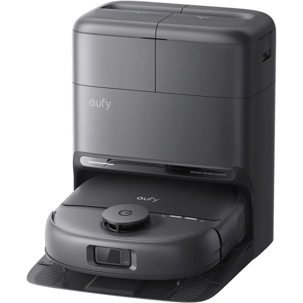 

Робот-пылесос C28 для уборки и мытья полов, для шерсти домашних животных, сила всасывания 15 000 Па, HydroJet ™ Самоочищающаяся роликовая швабра, DuoSpiral Anti-Brush, универсальная, автоматическая