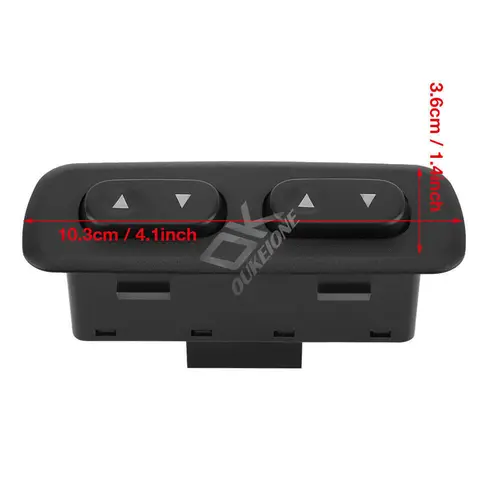 Imagen 2 del producto Botones de Control de Elevalunas eléctrico, accesorios para Hyundai Accent I X3, 1994, 1995, 1996, 1997, 1998, 1999, 2000, 93570, 22000