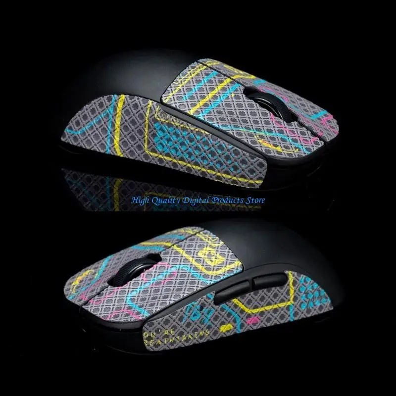 

U2JE Mouse Skin Mouse Anti-slip Grip Tape Mouse Side Stickers for Pulsar Mouse