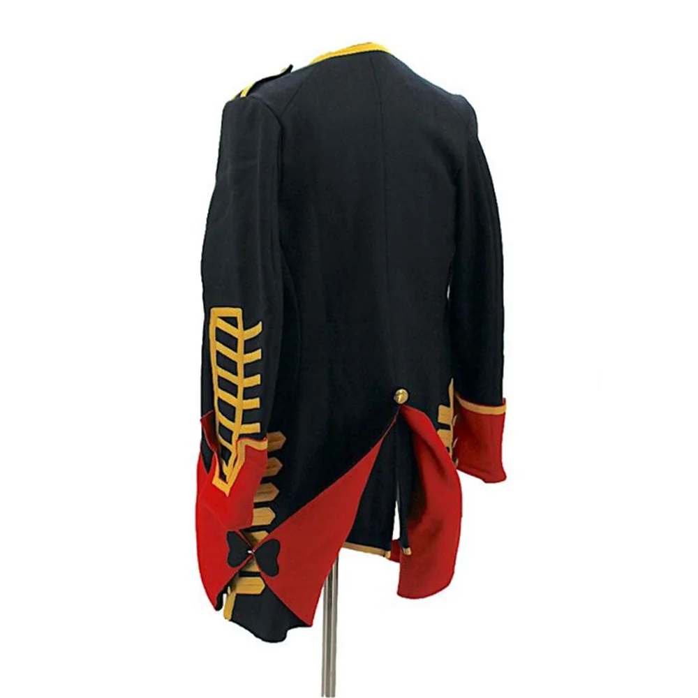 

18th Century British Men's Royal Regency Jacket Renaissance Tudor Elizabethan Gown Tailcoat
