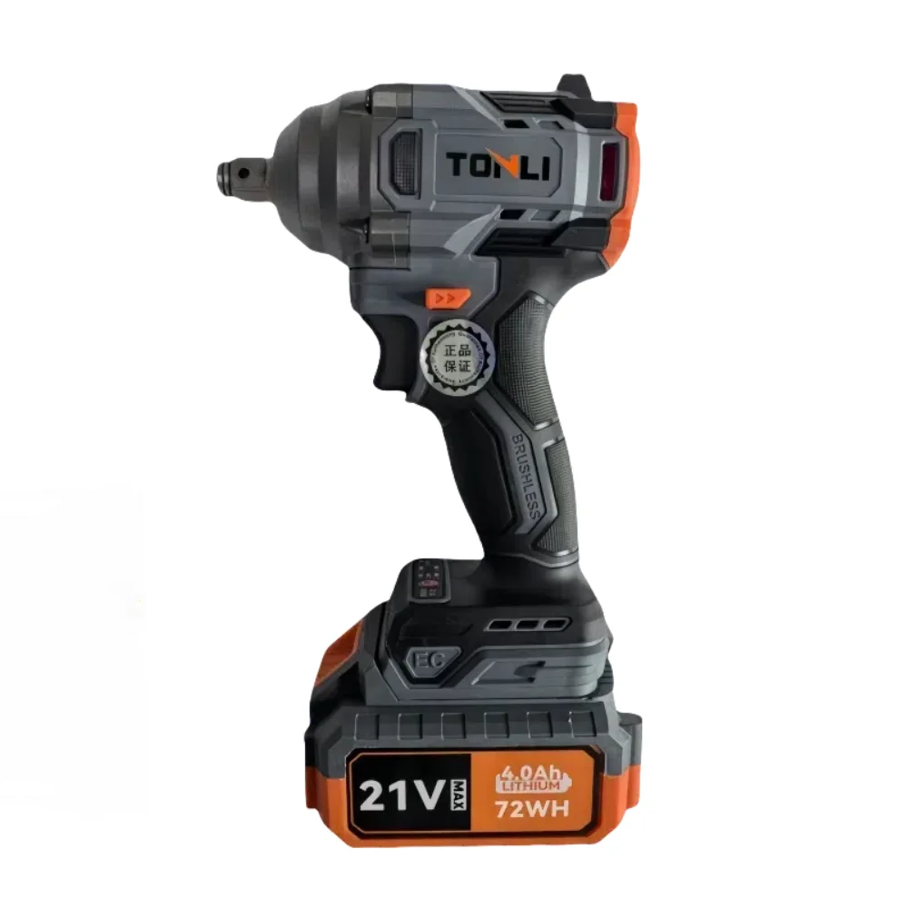 21V Brushless Electric Impact Wrench 350NM-500NM High Torque｜Ideal for Repair, DIY & Home Renovation｜0-2800rpm No-Load Speed, 12