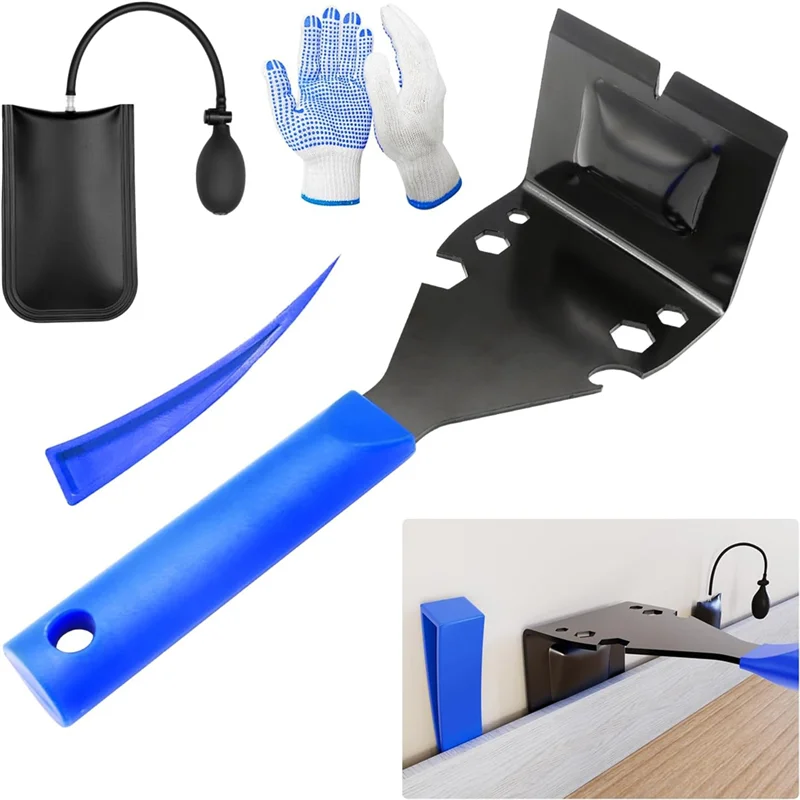 

-A95Z Tile Trim Puller Base Plate, Tile Removal Tool For Commercial Work, Plastic Molding, Side Plate, Floor Demolition.