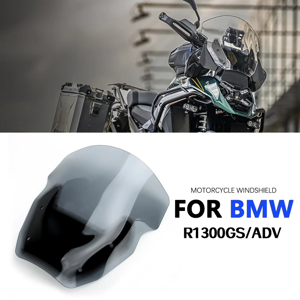 

Для BMW R1300GS ADV R 1300 GS Adventure 2023 2024 25 Аксессуары для мотоциклов НОВЫЙ спортивный козырек на лобовое стекло Дефлектор подходит