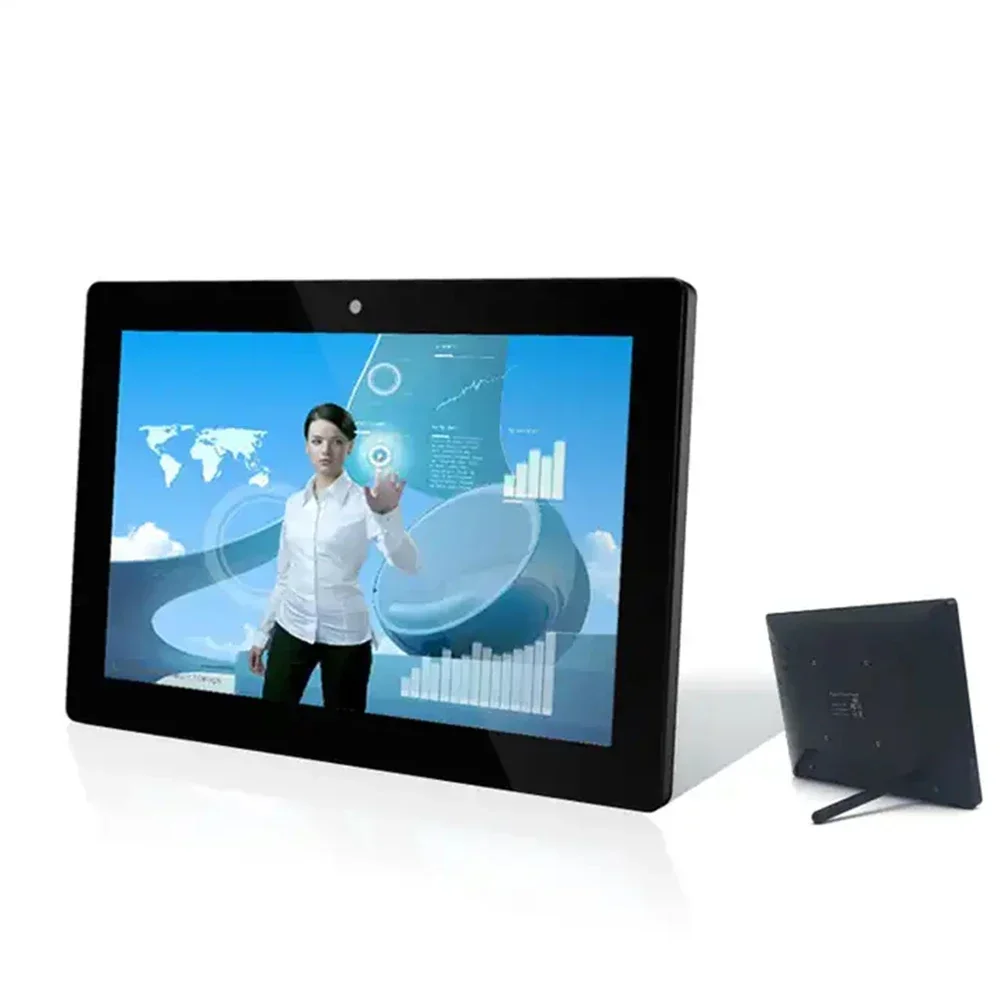 With Wi Fi Network Android System Digital Restaurant Menu 10.1 Inch Lcd Ad Wall Mount Digital Signage Player