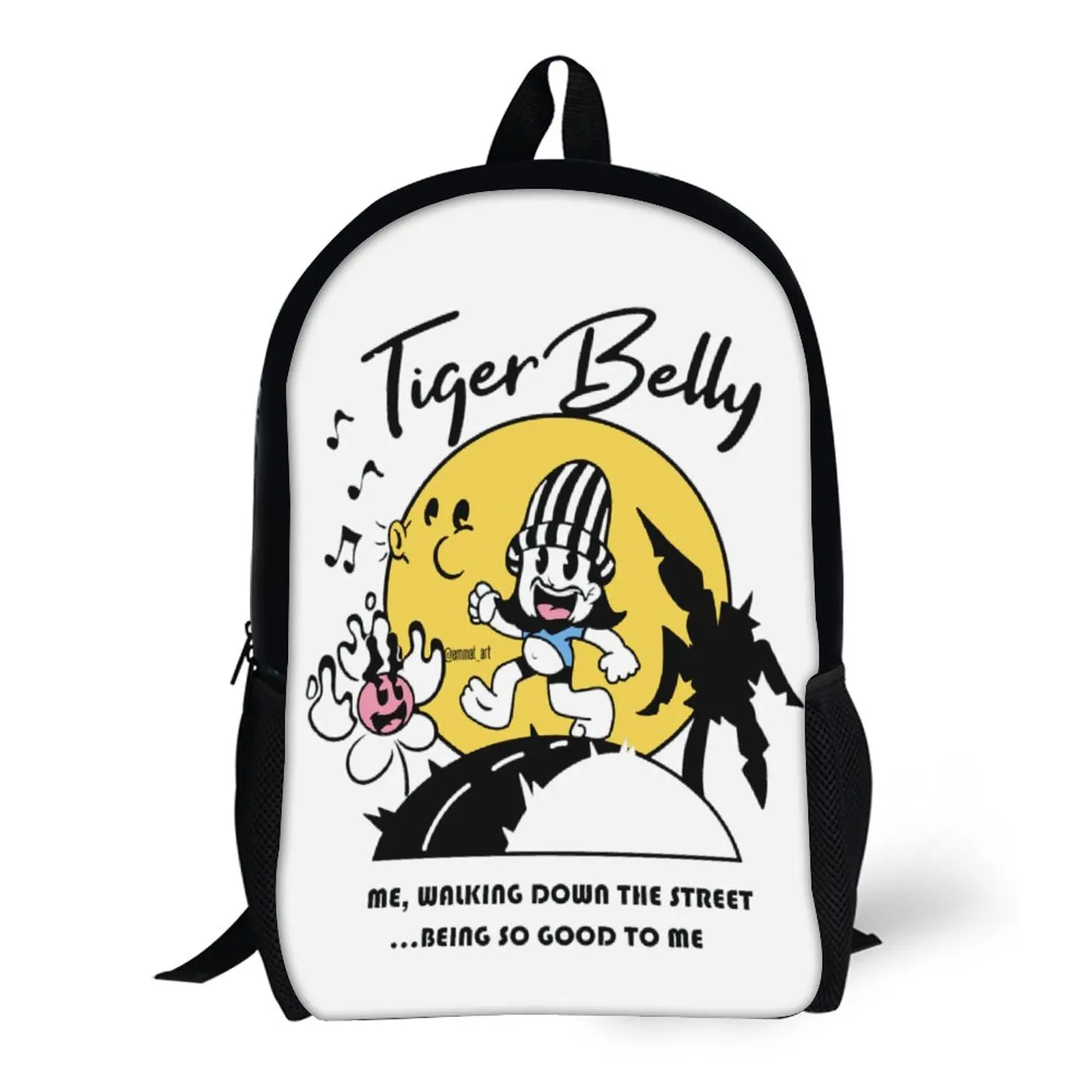 Tigerbelly Lasting Cosy Blanket Roll Set, 3 en 1, 17 "Backpack, Lunch Bag, Pen Bag, Sports Activities, Graphic Vint