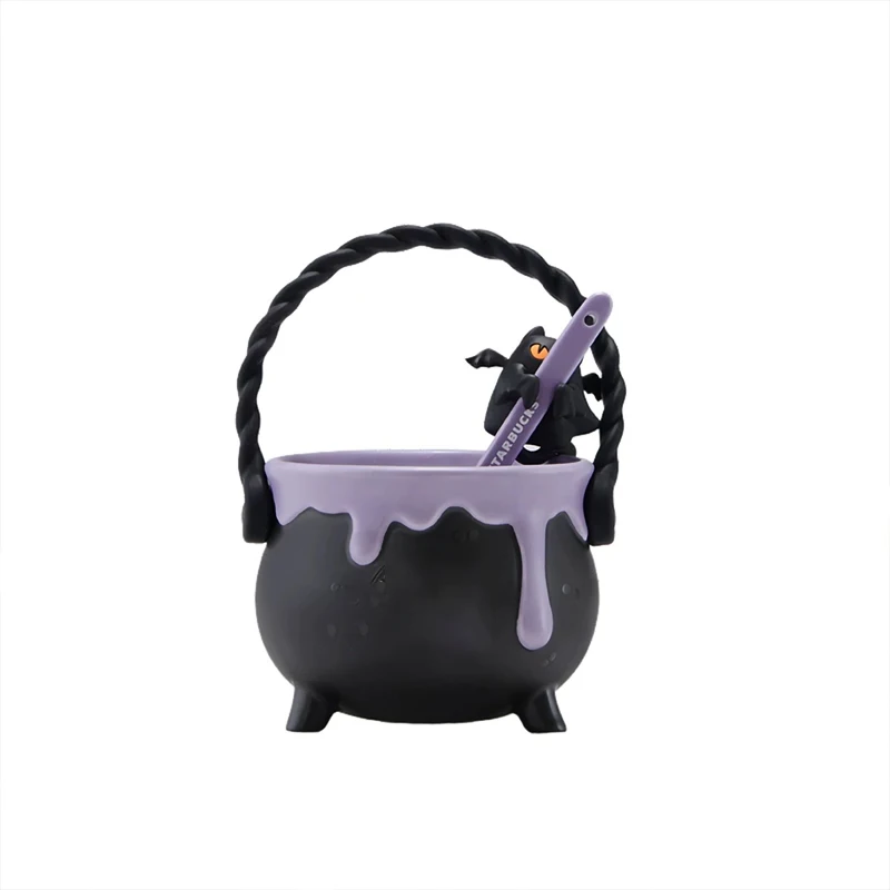 New Bk 2025 Halloween Limited Edition Dark Night Black Series Ceramic Mark 1183ml Stainless Steel Straw Insulated Cup Halloween