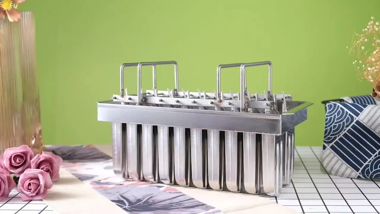 

304 stainless steel ice cream mold commercial shelf making ice cream tool store popsicle making equipment
