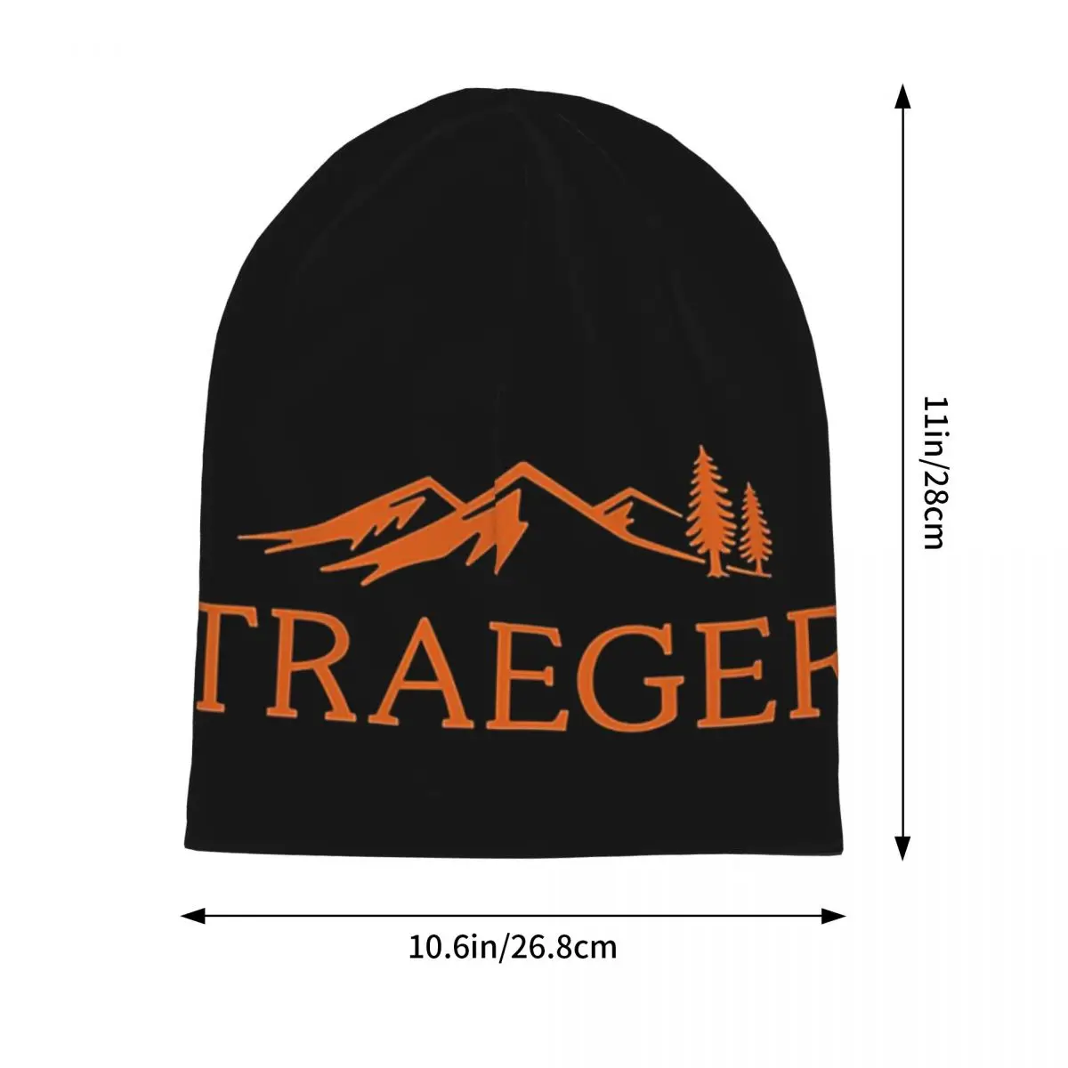 Traeger Pellet Grill Smoke BBQ Essential Warm Knitted Cap Hip Hop Bonnet Hat Autumn Winter Beanies Hats for Men Women Adult