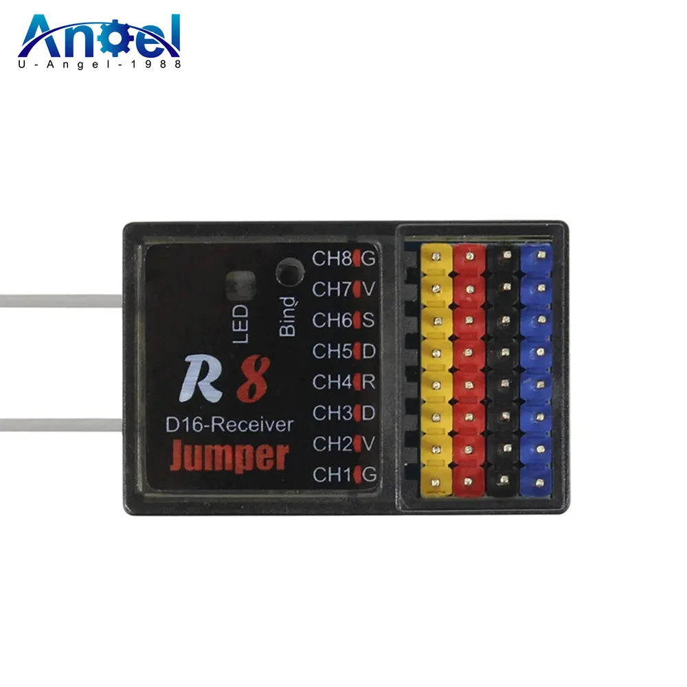 Jumper R8 XYZ FPV RC Radio Receiver SBUS OPENTX System 16CH T16 FRSKY D16 D8 Mode Remote Radio Controller PX4 Flight Control X8R