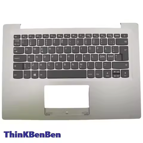 NDC Nordic Mineral Gray Keyboard Upper Case Palmrest Shell Cover For Lenovo Ideapad S130 130s 14IGM 120s 14 14IAP 5CB0P23894