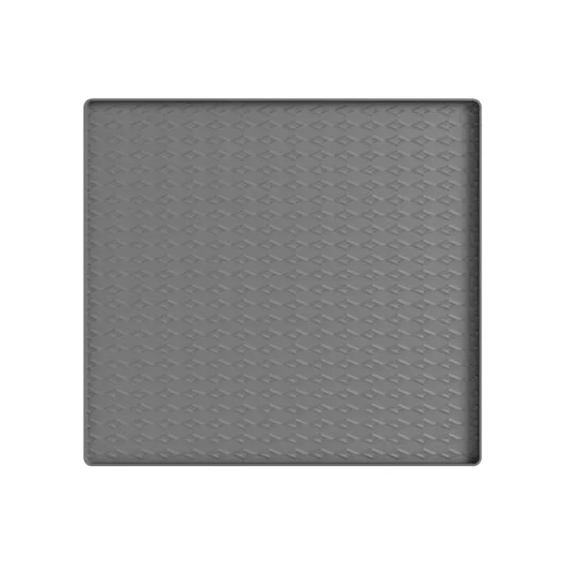 Washing Machine Mat Dryer Silicone Mat For Refrigerator Dust-proof Mat Black Color 60*60cm,65*60cm,65*65cm Washing Machine Mat