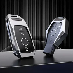 Zinc Alloy Car Key Case Cover for Mercedes Benz A B C E S G Class GlC CLE CLA CLS CLK GLB GLS SLK AMG W203 W211 W213 W204 W205