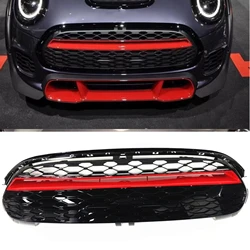 Front Grille Racing Upper Bumper Hood Mesh Grid For BMW MINI COOPER F55 2015-2020 F56 2014-2020 F57 2016-2021
