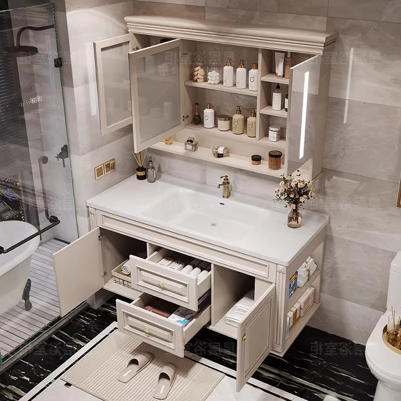 Drawers Paper Cupboard Organizer Storage Shelves Toilet Display Partitions Bathroom Cabinet Luxury Gabinete Trendy Furniture