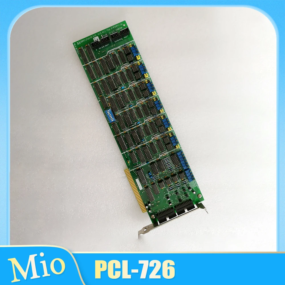 PCL-726 6CH D/A OUTPUT CARD 6-Channel 12 Bit Analog Output Channel Full Length Card For Advantech Data Capture Card