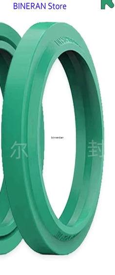 

10PCS Imported dark green DHS22 * 30 * 4.5/6 oil cylinder dust sealing ring DH JA FA dust proof hydraulic oil seal