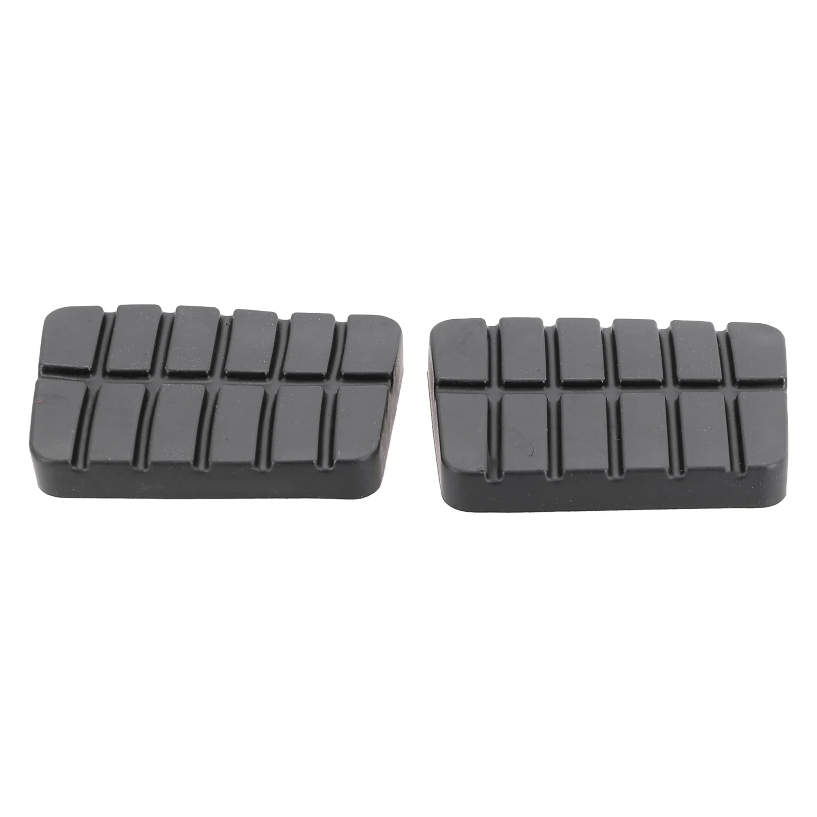 Clutch Pedal Pads Brake 2pcs 46531-M3000 ABS Black Direct Fit Plug-and-play For Nissan D21 1986-1997 Pedal Pads