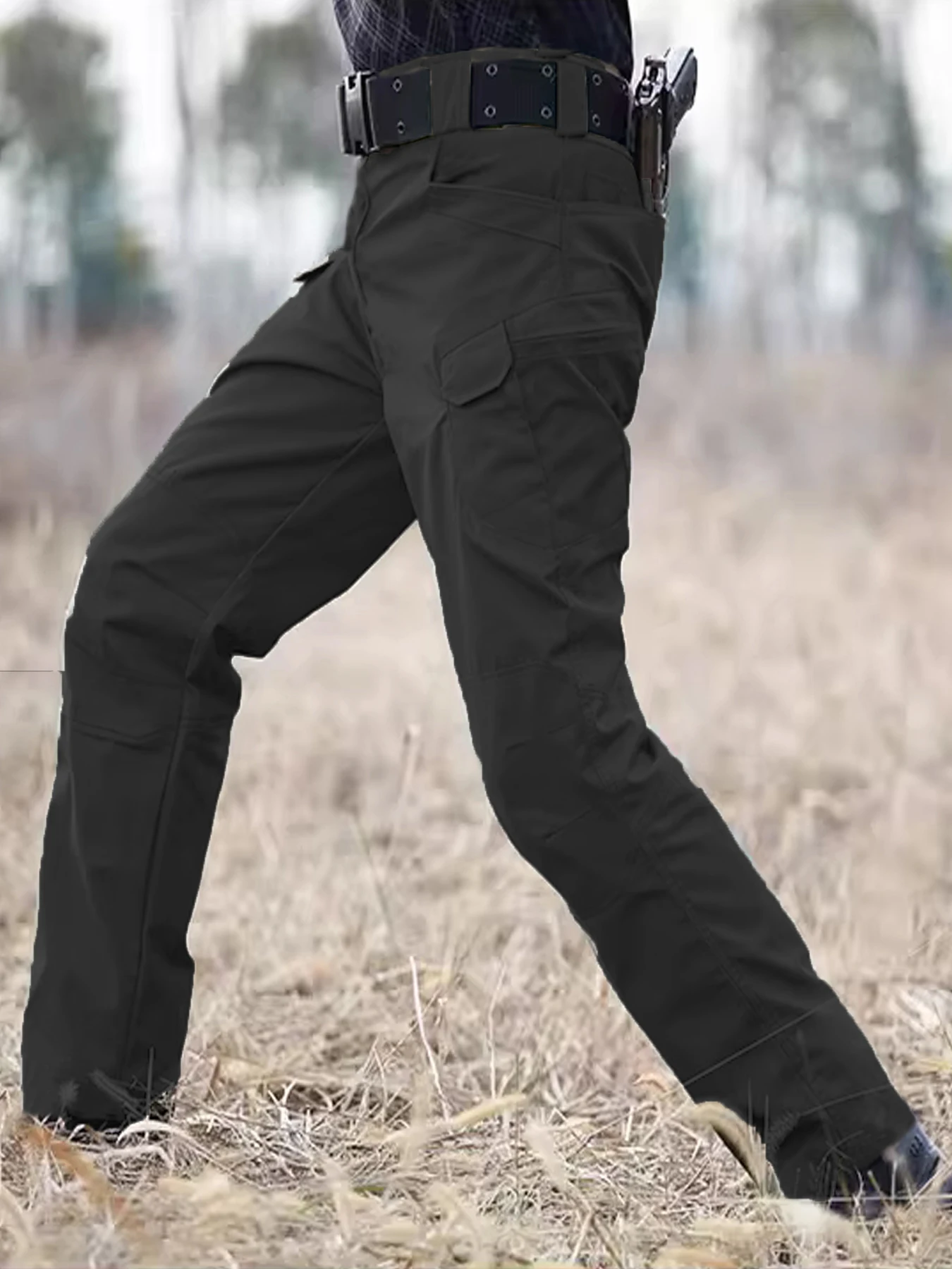 

Men's Tactical Cargo Pants Classic Outdoor Hiking Trekking Men Tactical Joggers Pants Military Multi Pocket Trousers