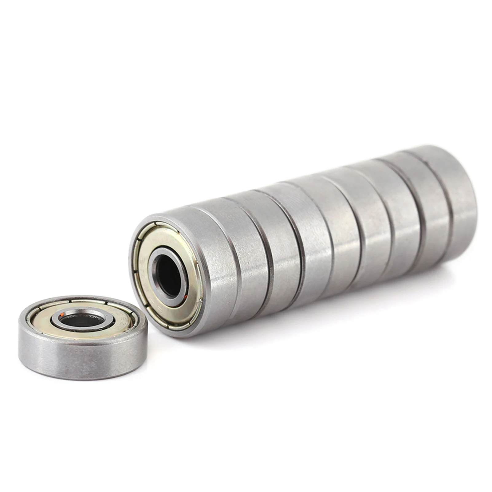 10 Pcs Metal Shielded Durable Multi Use Carbon Steel Miniature 626ZZ Ball Bearings 6x19x6mm