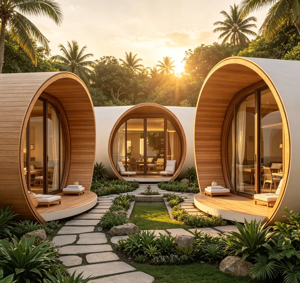 Modern Luxury House Light Steel Villa Prefabricated Houses Luxury Villas Ready to Quick Install